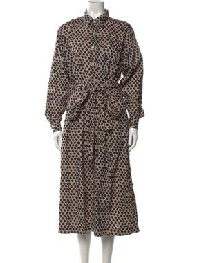Rhode Polka Dot Print Midi Length size S